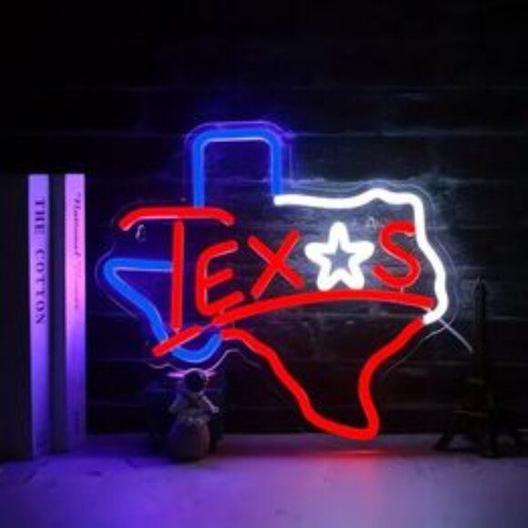 TEXAS NEON LED SIGN - Picture 1 of 3